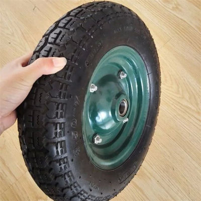 3.50-7 la carretilla neumática del artículo rueda las ruedas neumáticas del carro del reemplazo de goma