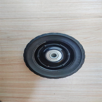 Ruedas rueda de goma de goma dura del cortacésped del gas de la carretilla de 6 de la pulgada durable