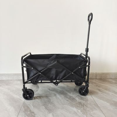 Carruaje plegable de acero para exteriores Mini Camping con manillares ajustables