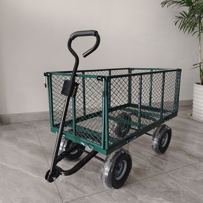 44.66 libras de verde pesado servicio desmontable de la malla de jardín Carro para profesionales