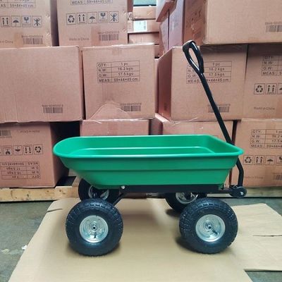 carretilla para uso general de la descarga del jardín del carro de la descarga del jardín 50L del carro resistente de la descarga