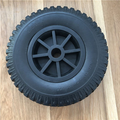 2.50-4 carretilla plástica de la carretilla de Rim Hand Truck Wheel For de la rueda de la espuma de la PU