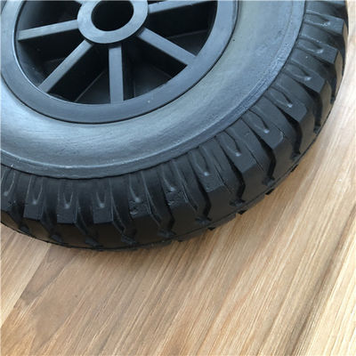 2.50-4 carretilla plástica de la carretilla de Rim Hand Truck Wheel For de la rueda de la espuma de la PU