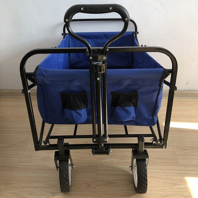 Vehículo plegable plegable, carrito de playa de gran capacidad, vagón plegable para deportes, compras, camping