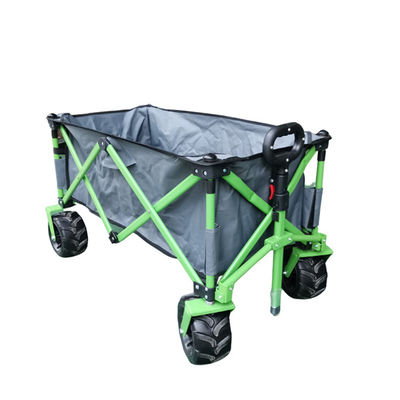 Carro para uso general al aire libre plegable plegable del carro el 112cm del carro de la rueda del marco de acero