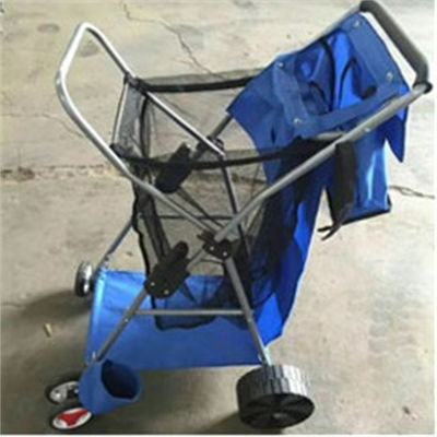 Carro plástico de EVA Wheel Fishing Cart Folding del carro plegable portátil del carro con las ruedas