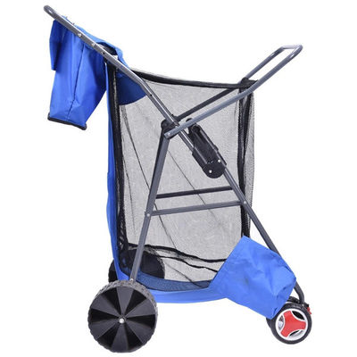 Carro plástico de EVA Wheel Fishing Cart Folding del carro plegable portátil del carro con las ruedas
