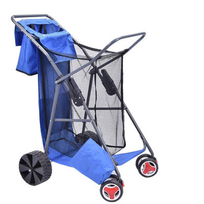 Carro plástico de EVA Wheel Fishing Cart Folding del carro plegable portátil del carro con las ruedas