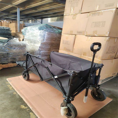 Carro plegable para uso general de la comida campestre del carro plegable del carro que hace compras con toda la rueda del terreno