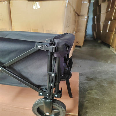 Carro plegable para uso general de la comida campestre del carro plegable del carro que hace compras con toda la rueda del terreno