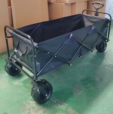 Extra grande para uso general que dobla el carro plegable portátil del carro del carro con las ruedas anchas