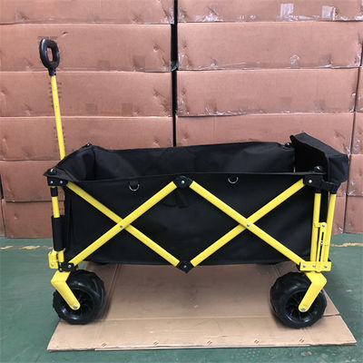 Carro plegable del campo del plegamiento del carro del carro del almacenamiento fácil con la extensión al aire libre