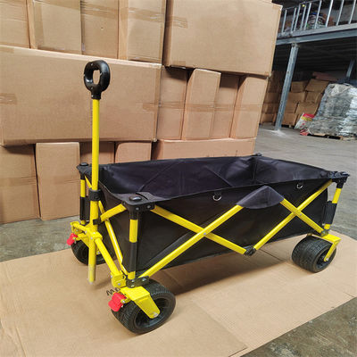 Carro plegable de vaivén plegable multiusos del carro de playa con 60KGS de cuatro ruedas