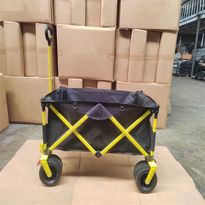 Carro plegable de vaivén plegable multiusos del carro de playa con 60KGS de cuatro ruedas