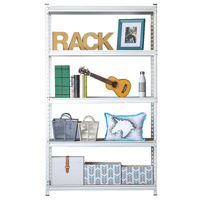 Estante resistente del metal 700*300*1500 que deja de lado el estante blanco industrial ajustable de Boltless
