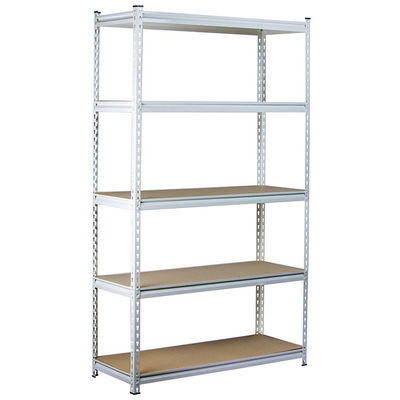 Estante resistente del metal 700*300*1500 que deja de lado el estante blanco industrial ajustable de Boltless