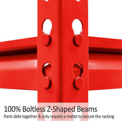 estantería resistente Boltless 700*300*1500 del metal del estante del almacenamiento de 175kg Boltless