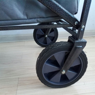 PVC ruedas sólidas plegables de goma duras de la carretilla del carro de las ruedas los 20cm de 8 pulgadas