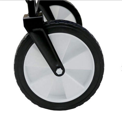 PVC ruedas sólidas plegables de goma duras de la carretilla del carro de las ruedas los 20cm de 8 pulgadas