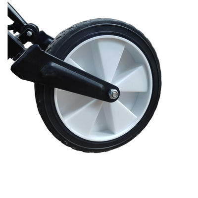 PVC ruedas sólidas plegables de goma duras de la carretilla del carro de las ruedas los 20cm de 8 pulgadas