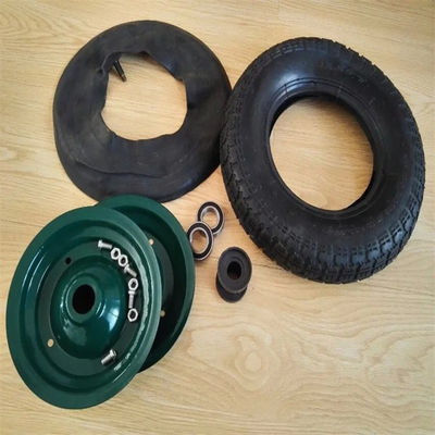 3.50-7 la carretilla neumática del artículo rueda las ruedas neumáticas del carro del reemplazo de goma