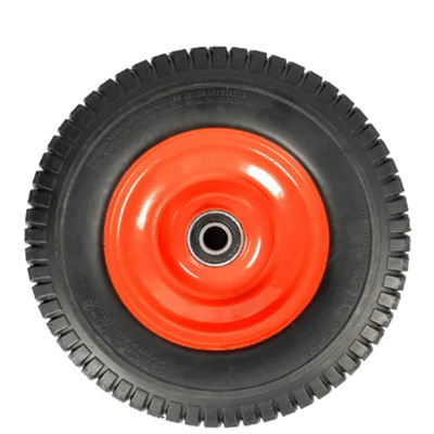 5.00-6 rueda de la espuma de la PU del cortacésped rueda de la carretilla de 13 pulgadas resistente
