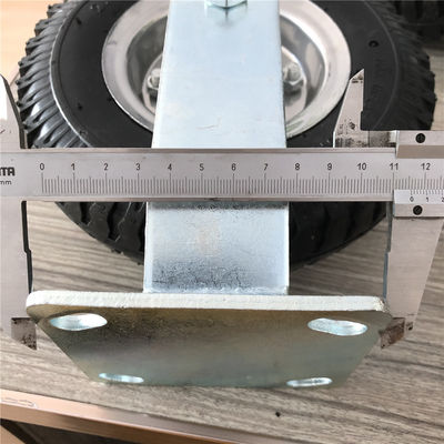 250-4 ruedas de goma del echador resistentes para el carro de la mano