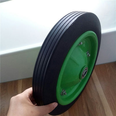 los 31cm 13 avanzan lentamente los neumáticos de goma sólidos Rim Solid Rubber Wheelbarrow Tire colorido para el camión de mano