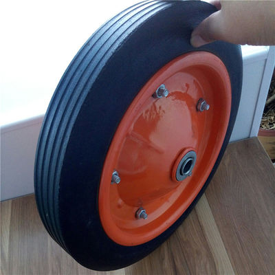los 31cm 13 avanzan lentamente los neumáticos de goma sólidos Rim Solid Rubber Wheelbarrow Tire colorido para el camión de mano