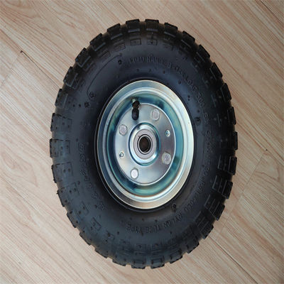 4,10 3.50-4 ruedas neumáticas durables de la carretilla de las ruedas neumáticas de la carretilla para el carro del bebé