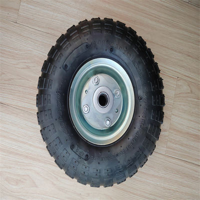 4,10 3.50-4 ruedas neumáticas durables de la carretilla de las ruedas neumáticas de la carretilla para el carro del bebé