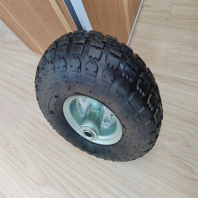 4,10 3.50-4 ruedas neumáticas durables de la carretilla de las ruedas neumáticas de la carretilla para el carro del bebé