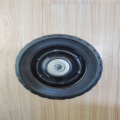 Ruedas rueda de goma de goma dura del cortacésped del gas de la carretilla de 6 de la pulgada durable