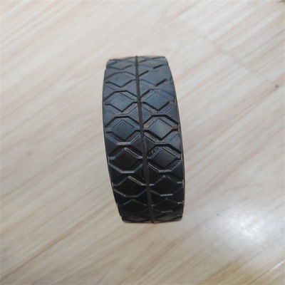 Ruedas rueda de goma de goma dura del cortacésped del gas de la carretilla de 6 de la pulgada durable