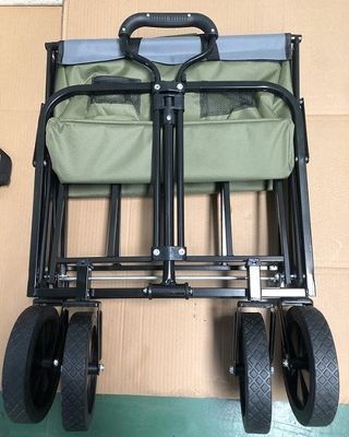 Vehículo plegable plegable, Vehículo de comestibles, Vehículo utilitario de jardín, Vehículo plegable con ruedas para deportes de jardín