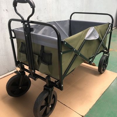 Vehículo plegable plegable, Vehículo de comestibles, Vehículo utilitario de jardín, Vehículo plegable con ruedas para deportes de jardín