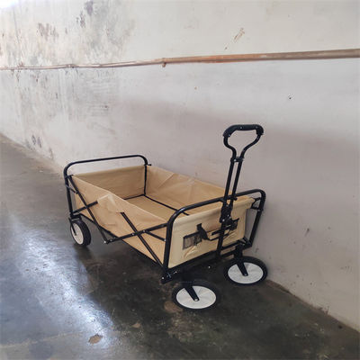 Carretillas plegables de la playa del carro plegable del carro del transporte con cuatro ruedas el 103cm