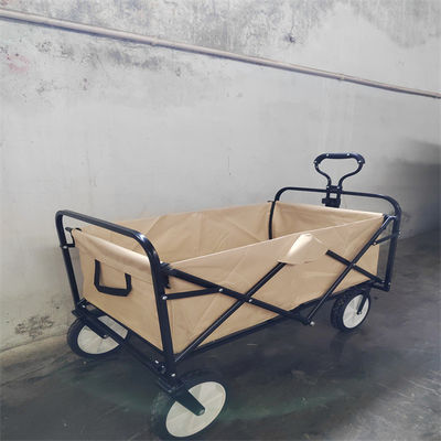 Carretillas plegables de la playa del carro plegable del carro del transporte con cuatro ruedas el 103cm