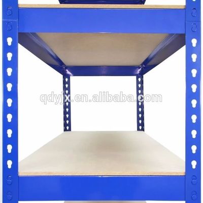 Azul casero de la unidad de almacenamiento del estante del metal de la grada de Boltless 5