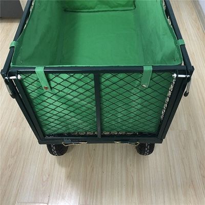 Volquete para uso general del jardín de XXL de Mesh Cart Wheelbarrow Mesh Garden del carro resistente de la carretilla