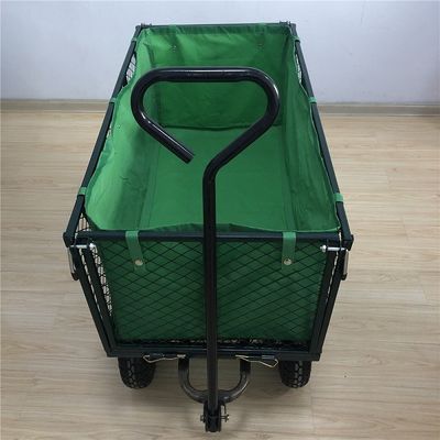 Volquete para uso general del jardín de XXL de Mesh Cart Wheelbarrow Mesh Garden del carro resistente de la carretilla