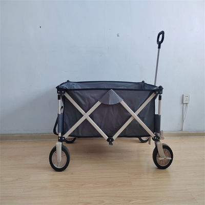 Toda la utilidad de acero inoxidable del carro plegable de la carretilla de la rueda del terreno pliega la carretilla de la playa