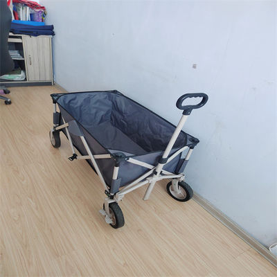 Toda la utilidad de acero inoxidable del carro plegable de la carretilla de la rueda del terreno pliega la carretilla de la playa