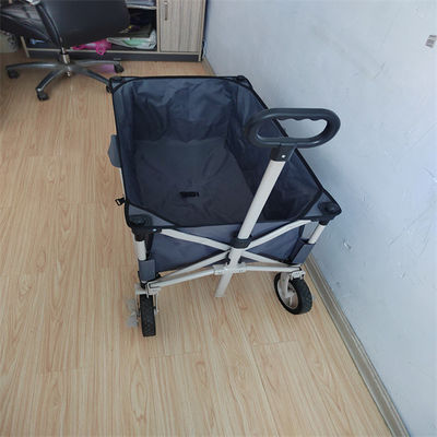 Toda la utilidad de acero inoxidable del carro plegable de la carretilla de la rueda del terreno pliega la carretilla de la playa