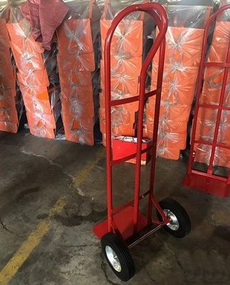 carretilla industrial de la mano del camión resistente del saco de la carretilla de la mano del plegamiento 150kg con las ruedas sólidas