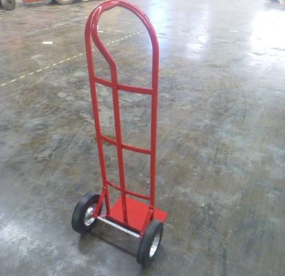 carretilla industrial de la mano del camión resistente del saco de la carretilla de la mano del plegamiento 150kg con las ruedas sólidas
