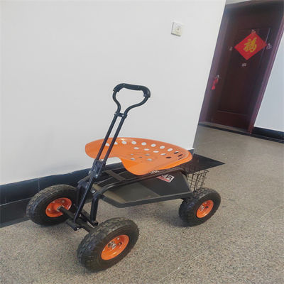 El balanceo cómodo del jardín trabaja el trabajo Seat del jardín de Seat con la herramienta Seat de las ruedas
