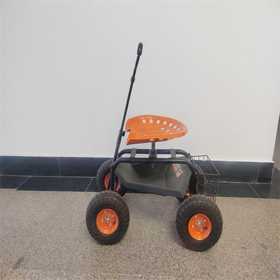 El balanceo cómodo del jardín trabaja el trabajo Seat del jardín de Seat con la herramienta Seat de las ruedas