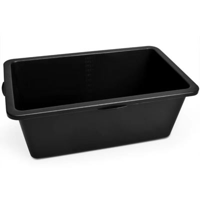 Remolque durable plegable negro del equipaje del cargo de la bici de la bicicleta de la carretilla de la mano