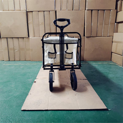 Carretilla que acampa al aire libre plegable para uso general con el cuerpo extendido ruedas giratorias de 360 grados